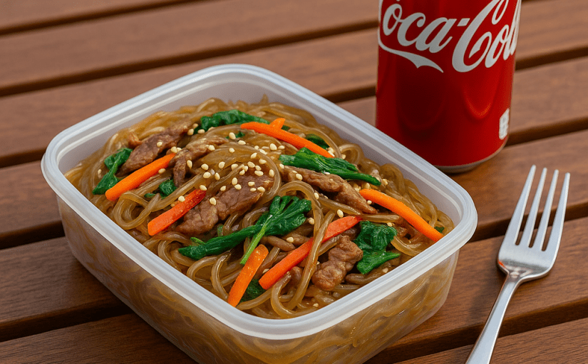🥢 Korean Japchae (잡채) — Sweet & Savory Glass&nbsp;Noodles
