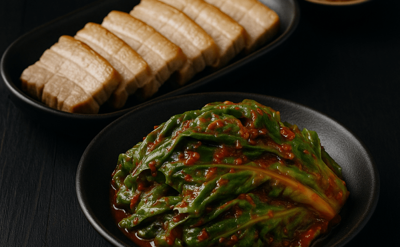 🥢Easy Korean Boiled Pork Belly (Suyuk) & Fresh Lettuce Kimchi Recipe|수육과&nbsp;상추김치