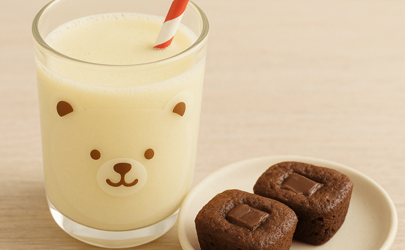 Jungkook’s Favorite Sugar-Free Banana Milk & Mini&nbsp;Brownie